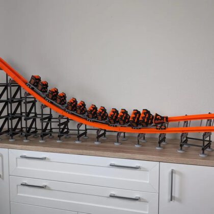 Hybrid Coaster - Curved Valley