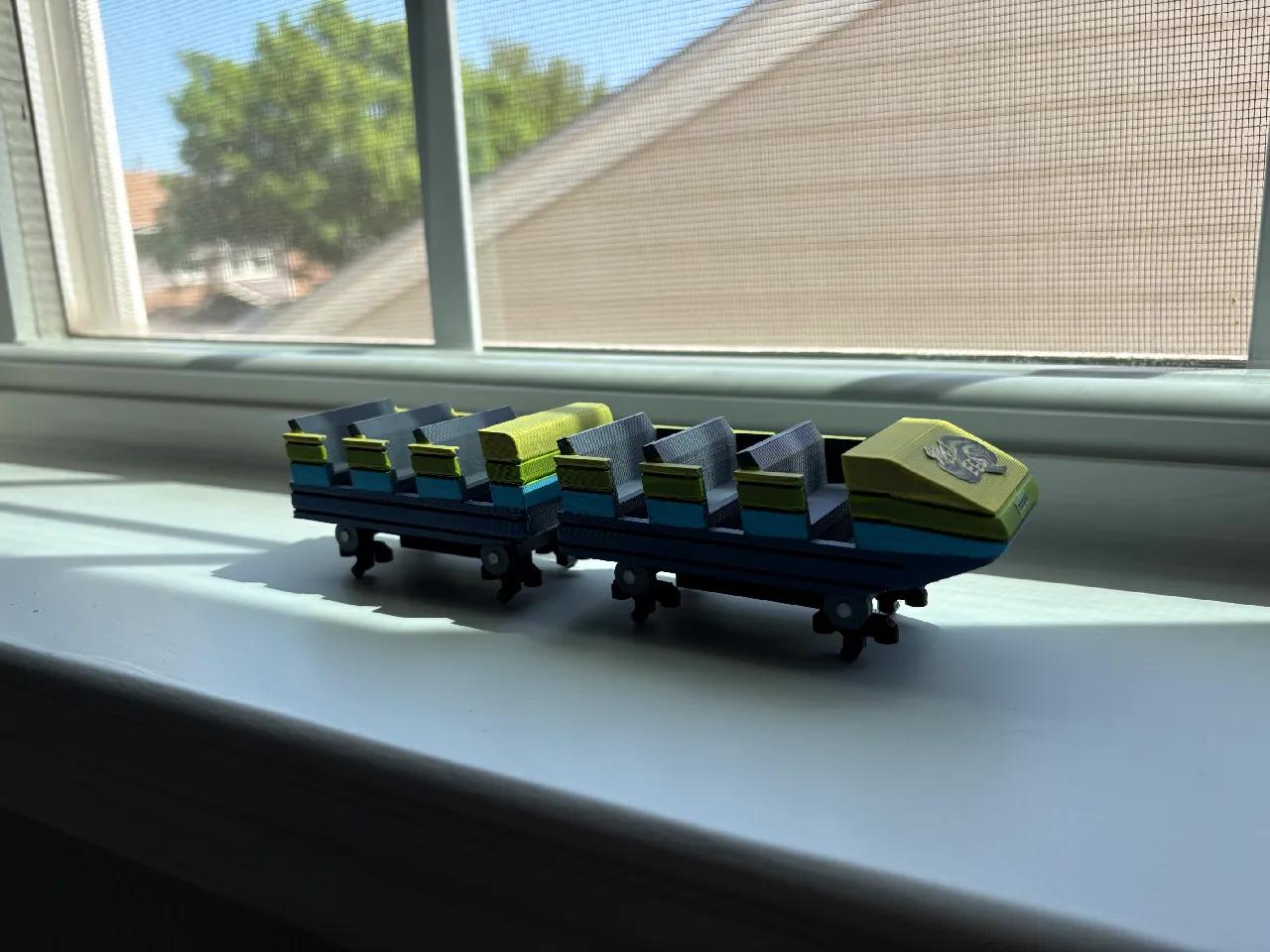 Steel Eel Roller Coaster Model - SeaWorld Morgan Hypercoaster - Afbeelding 2