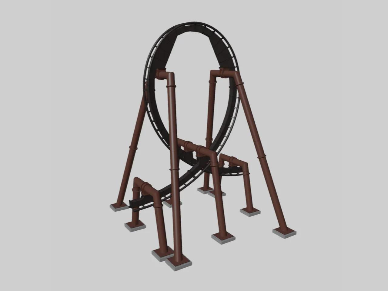 Roller Coaster - Inverted Loop 1:64 - Afbeelding 17